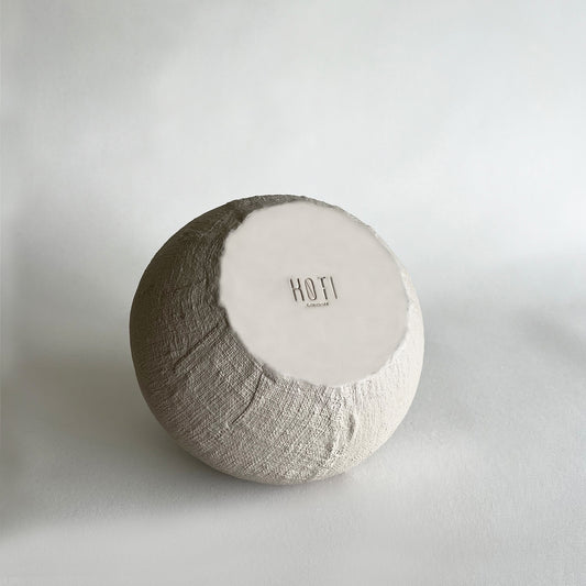 natural organic handmade ceramic vase, beige medium organic vase, modern contemporary vase, sculptural vase, vase for flowers