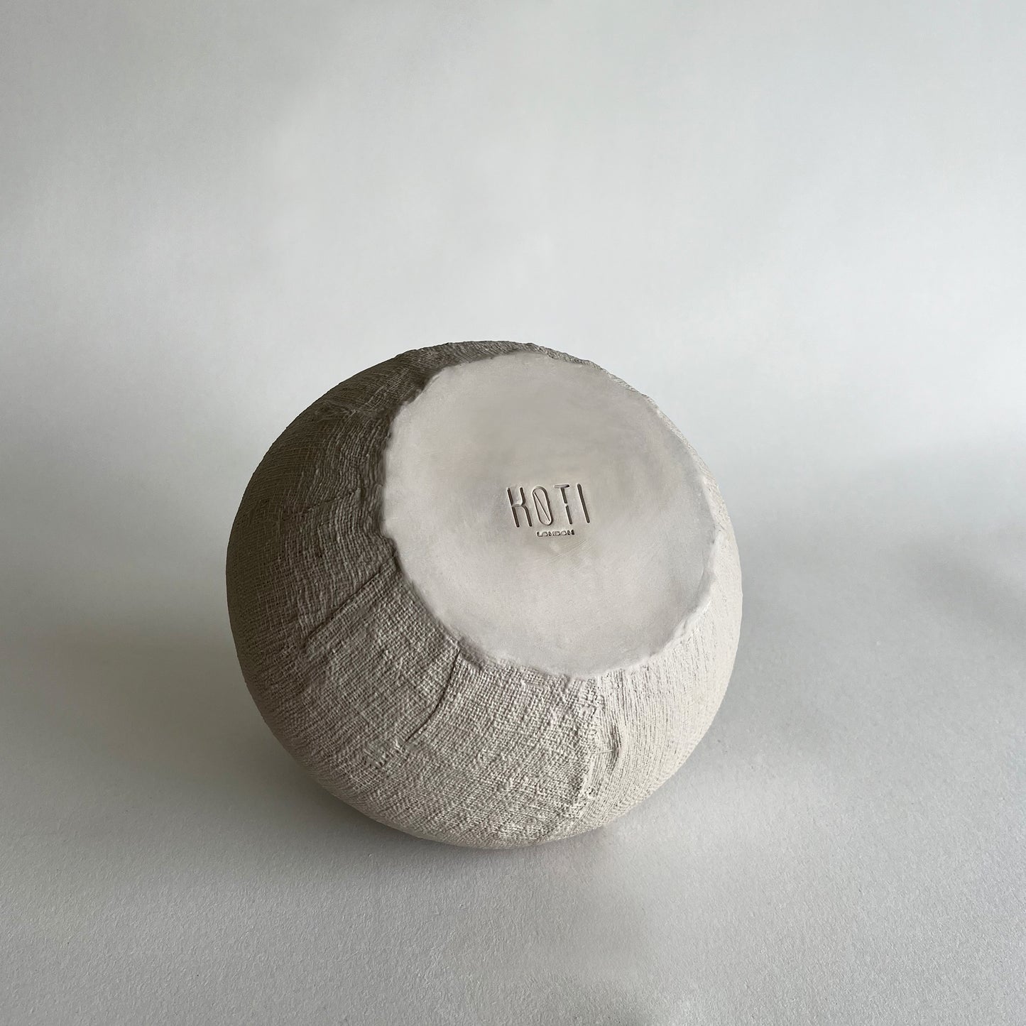 beige matte textured handmade vase, beige ceramic vase, textured vase, wabi sabi vase, japandi vase, stoneware vase