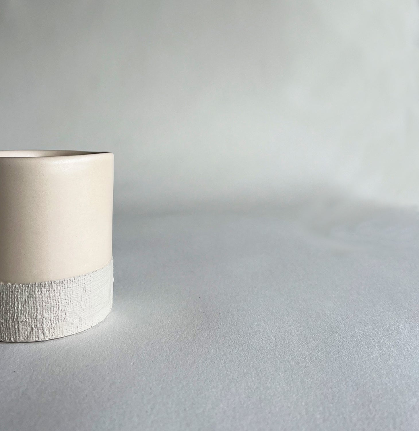 beige matte textured ceramic handcrafted mug, beige large mug